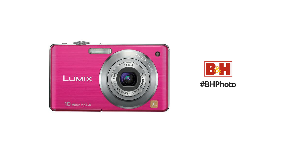 Panasonic Lumix DMC-FS7 Digital Camera (Pink) DMC-FS7P B&H Photo