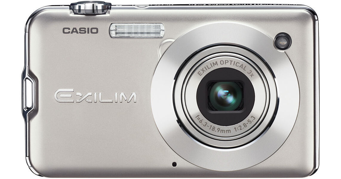 Casio Exilim EX-S12 Digital Camera (Silver) EX-S12SR B&H Photo