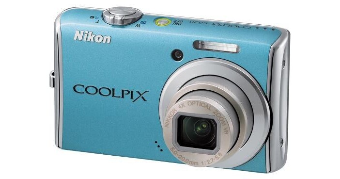 Nikon Coolpix S620 Digital Camera (Sky Blue) 26158 B&H Photo