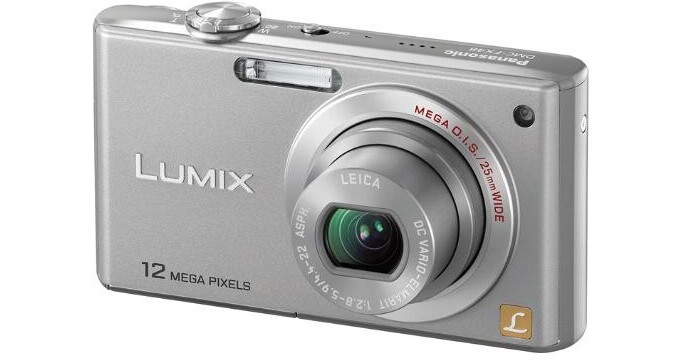 Panasonic Lumix DMC-FX48 Digital Camera (Silver) DMC-FX48S B&H