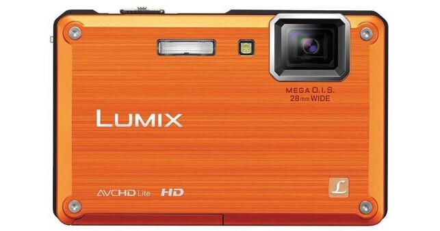 Panasonic Lumix DMC-TS1 Digital Camera (Orange) DMC-TS1D B&H