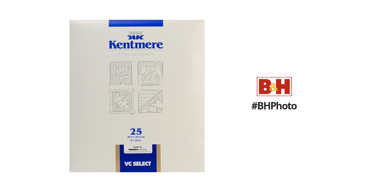 Kentmere Select Variable Contrast Resin Coated Paper (8 x 10