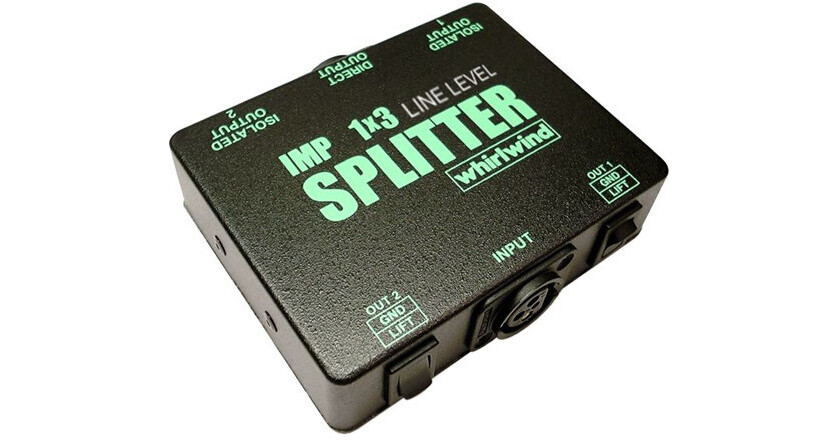 Whirlwind SP1X3LL 1x3 Line Level Splitter