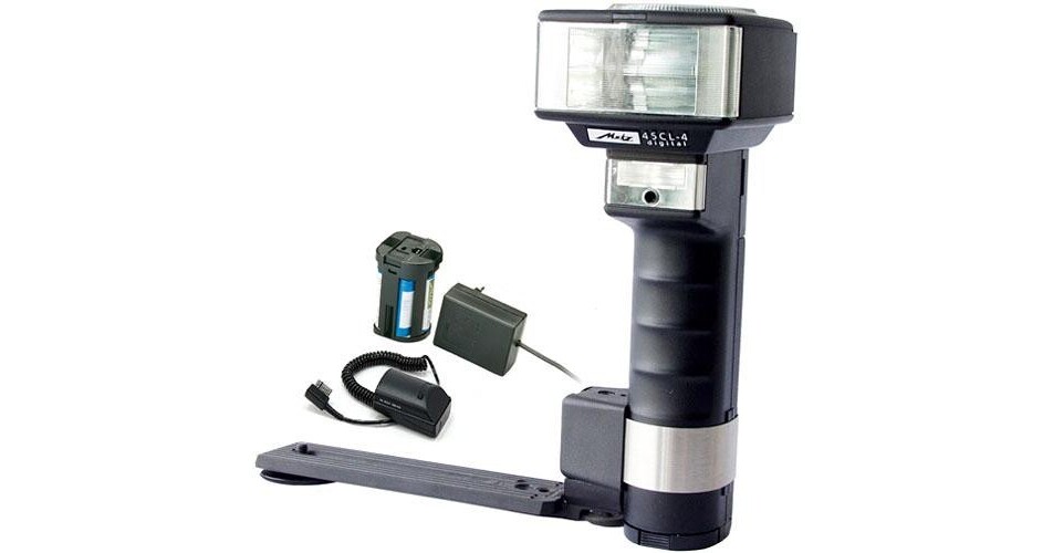 Metz mecablitz 45CL4 Digital TTL Handle Mount Flash Kit MZ