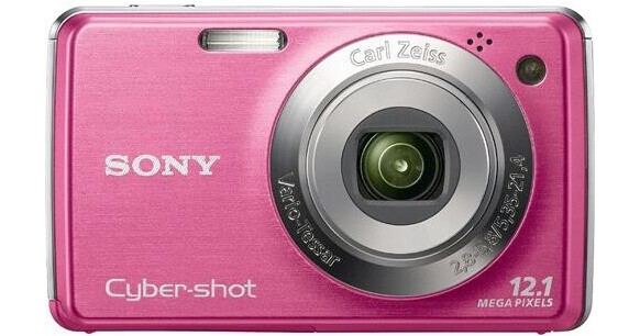 Sony Cyber-shot W220 Digital Camera (Pink) DSC-W220/P BH Photo