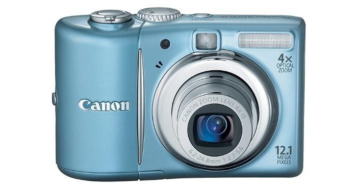 Canon PowerShot A1100 IS Digital Camera (Blue) 3445B001 B&H