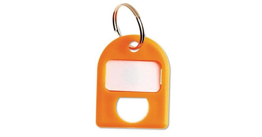 Carl Replacement Security Key Tags, (Yellow) CUI80078