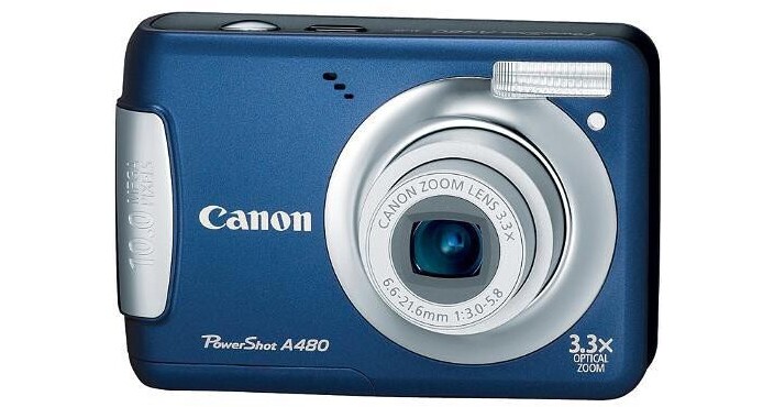 Canon powershot a2200 примеры фото Canon PowerShot A480 Digital Camera (Blue) with Basic Accessory