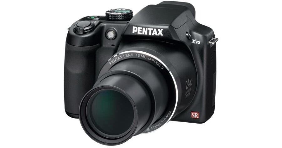 Pentax X70 Megazoom Digital Camera With Deluxe Accessory Kit