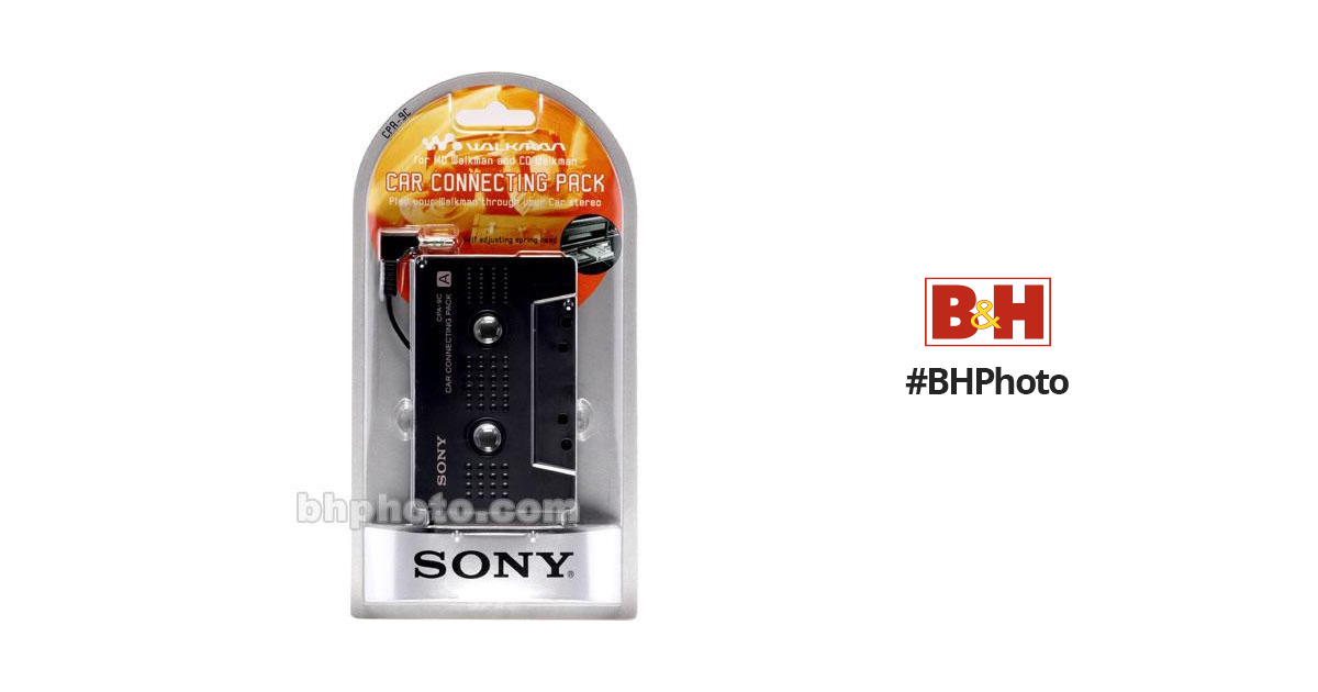 Sony CPA-9C Car Cassette Adapter for MP3, iPod, Mini-Disc, CPA9C