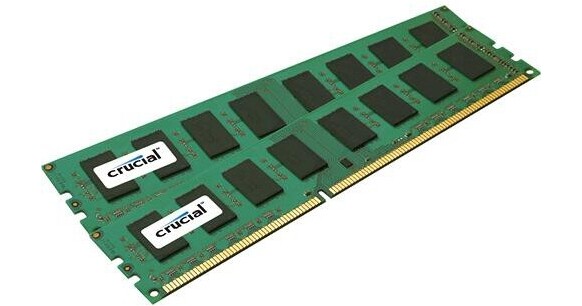 Crucial 4GB (2x2GB) DIMM Desktop Memory Upgrade