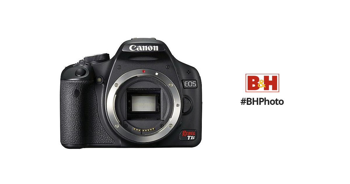Canon EOS 500D / EOS Rebel T1i 15.1MP Digital SLR Camera Black (Body Only)