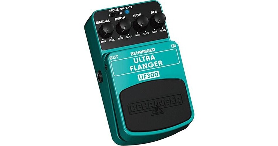 Behringer UF300 - 2-Mode Flanger Foot Pedal for Electric UF300