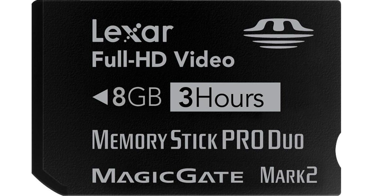 Lexar 8GB Memory Stick Pro Duo FullHD Video LMSPD8GBFSBNAHD B&H