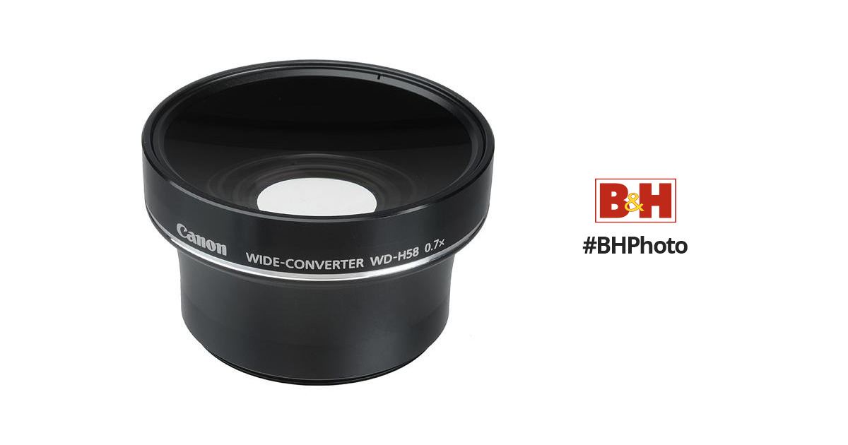 Canon WD-H58 Wide Converter Lens (0.7x)