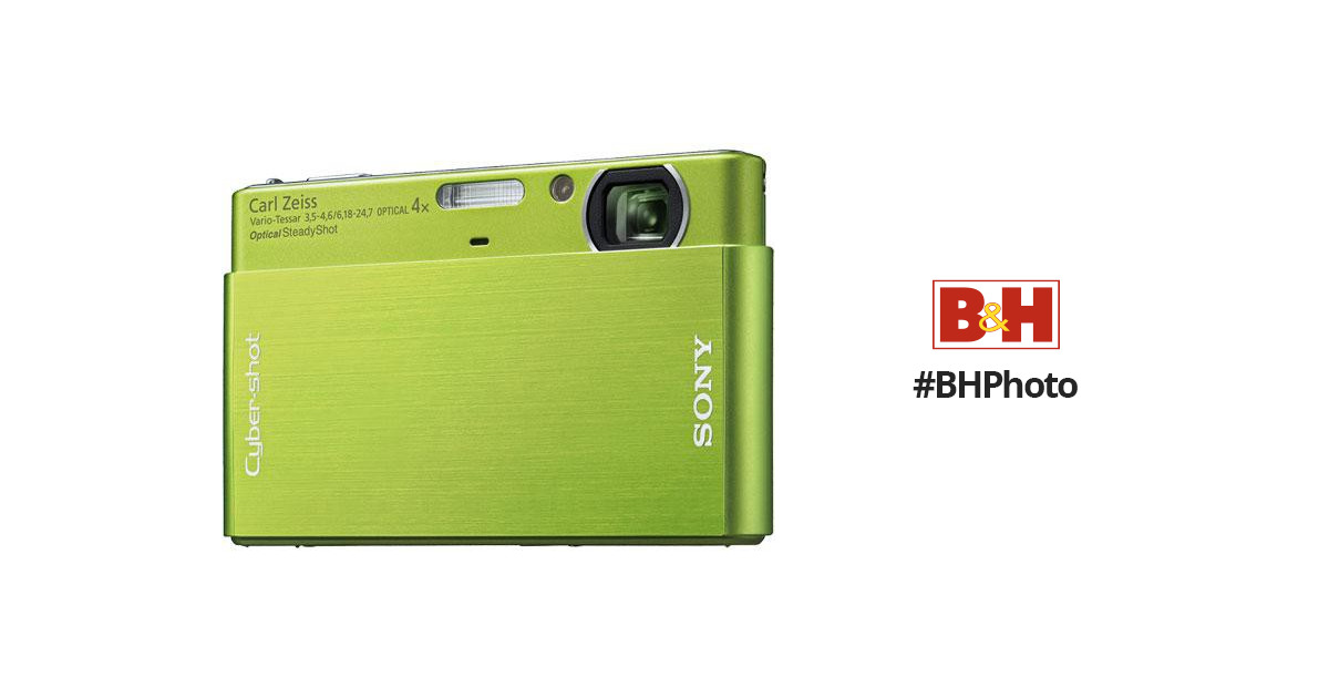 Sony Cyber-shot DSC-T77 Digital Camera (Green) DSCT77G B&H Photo