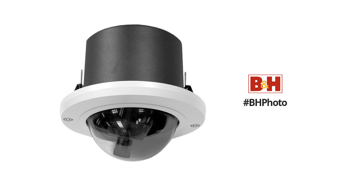 Smoked DF5-0 Brand New Pelco REV:A1-5" In-Ceiling Fixed Mount Dome 
