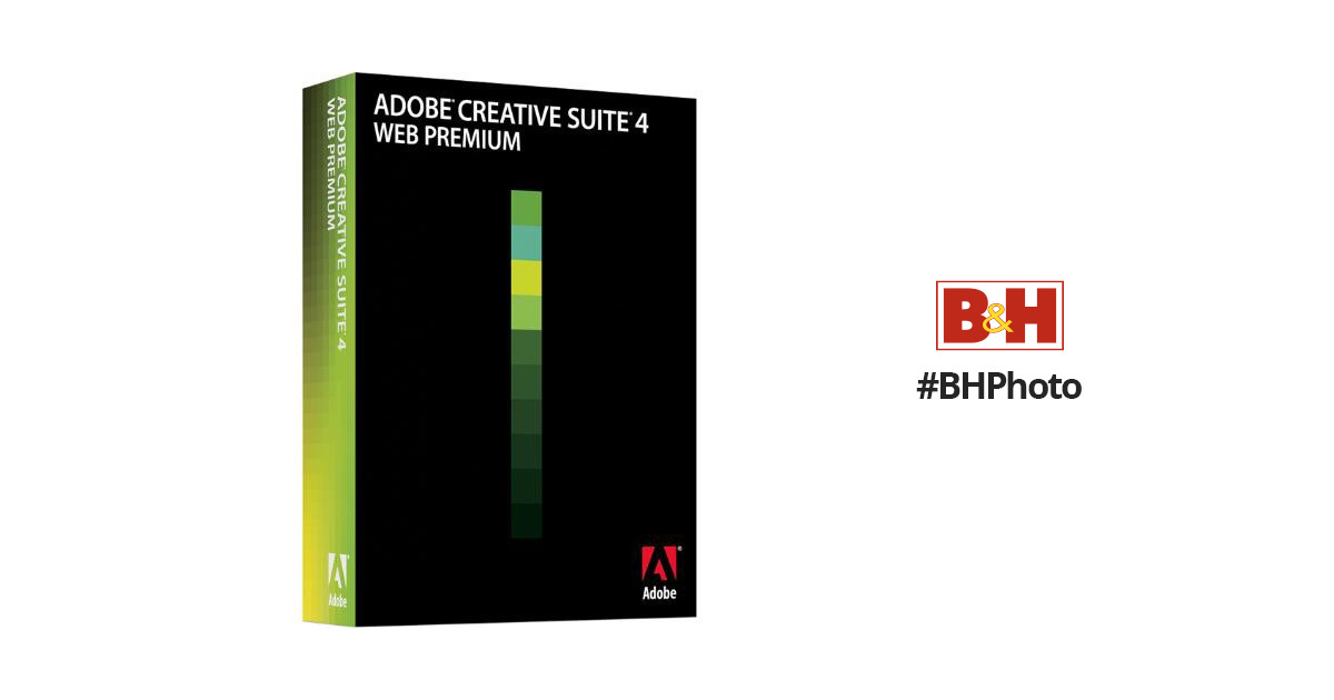 Adobe Web Premium CS4 Software Suite for Windows 65016616 B&H