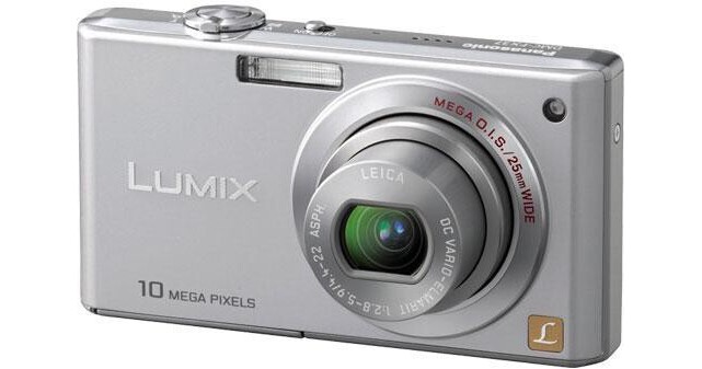 Panasonic Lumix DMC-FX37 Digital Camera (Silver) DMCFX37S B&H