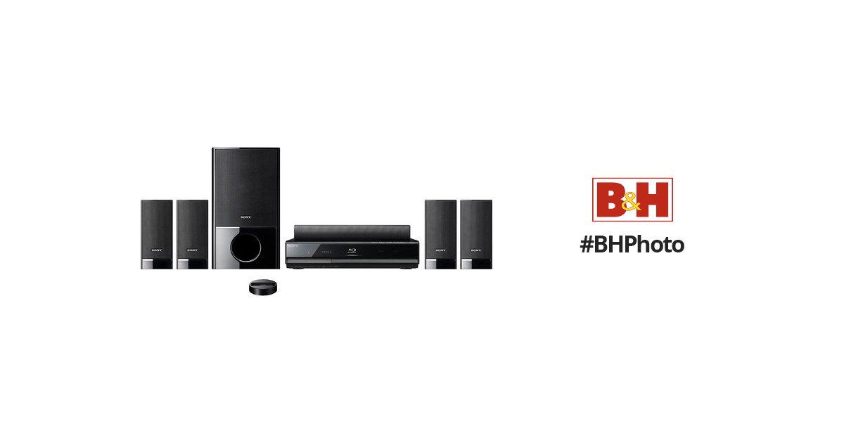 Black Sony BDVE300 5.1-Channel High-Definition Blu-ray Disc Player/DVD Disc Home theater System Discontinued by Manufacturer 