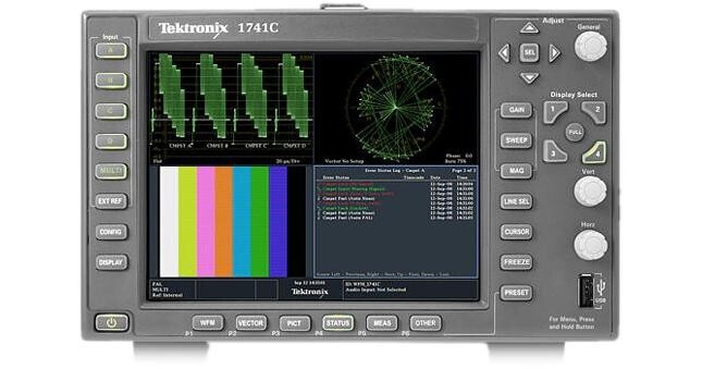 Tektronix 1741C Analog Dual-Standard Waveform Monitor 1741C B&H