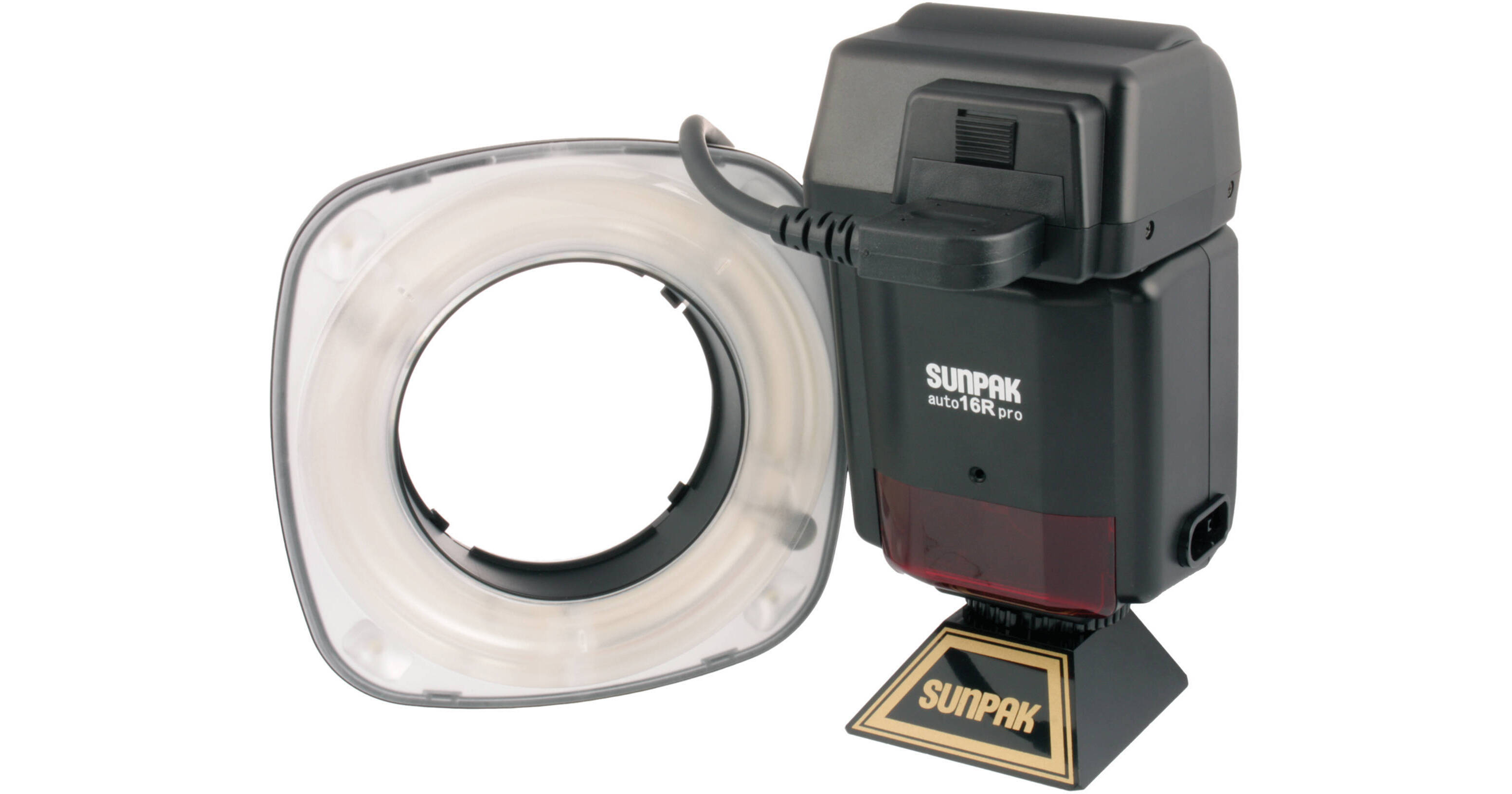 Sunpak Auto 16R Macro Ring Flash (Guide No. 1-16 m) 016R B&H