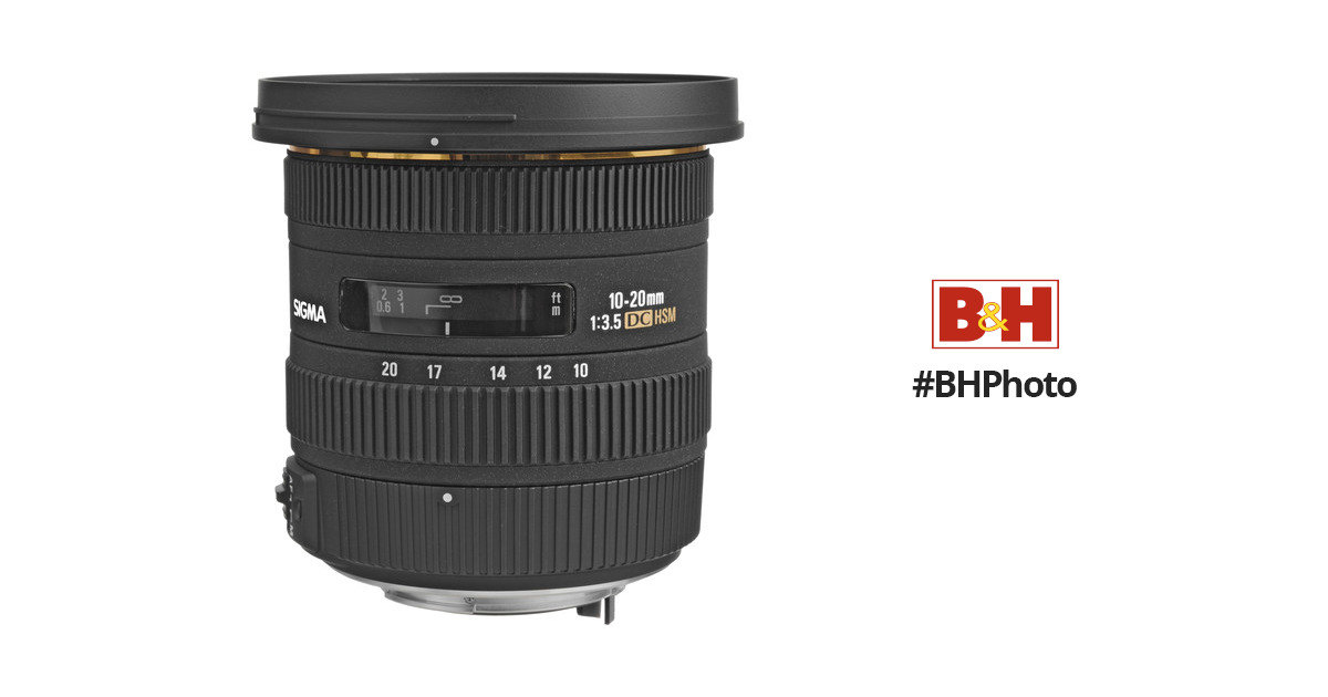 Sigma 10-20mm f/3.5 EX DC HSM Lens for Pentax K 202109 B&H Photo