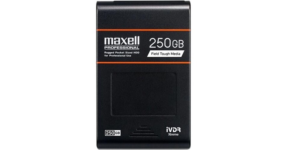 Maxell iVDR 250GB EX Media Cartridge 261288 B&H Photo Video