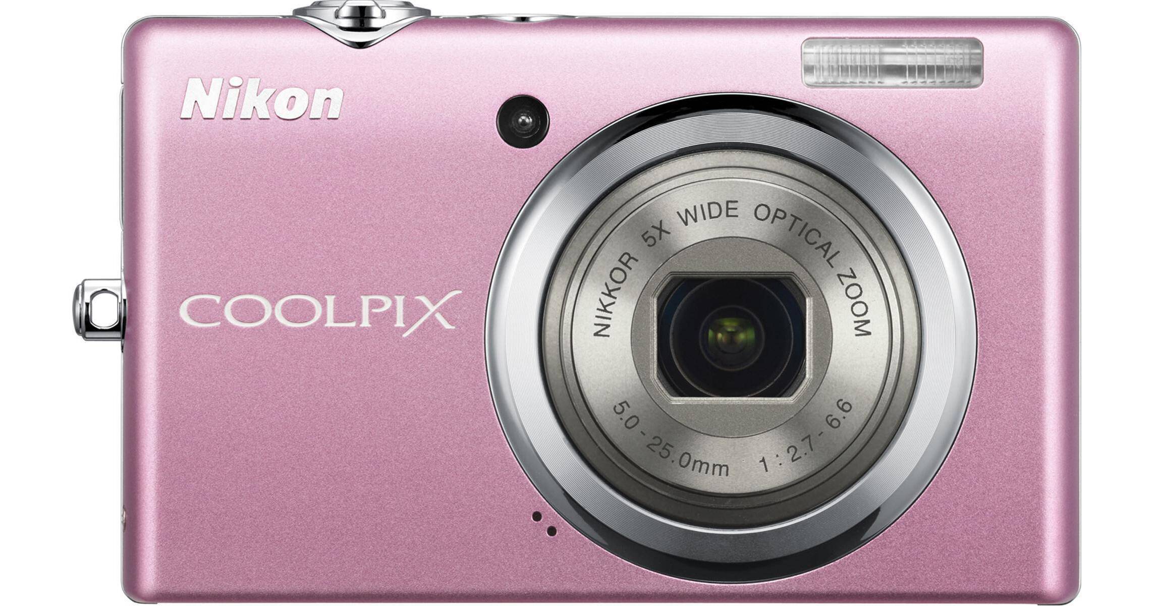 Nikon CoolPix S570 Digital Camera (Pink) 26181 B&H Photo Video