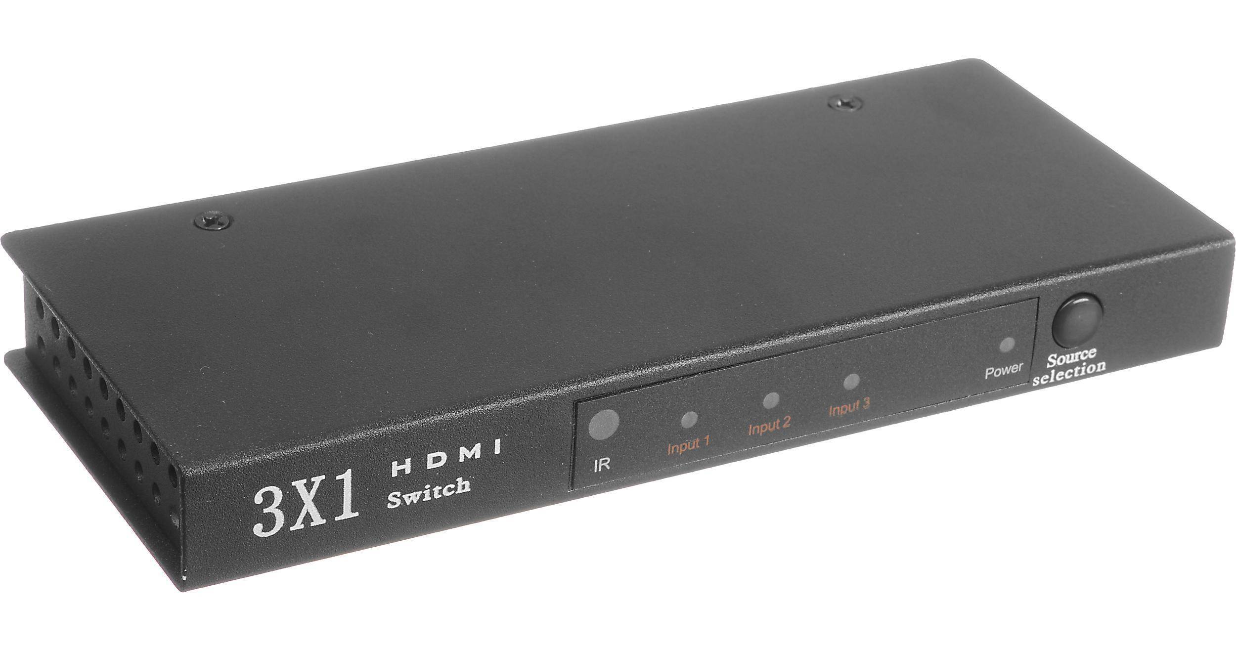 GGI 4 Port HDMI Switcher 3 x 1 HDS001 B&H Photo Video