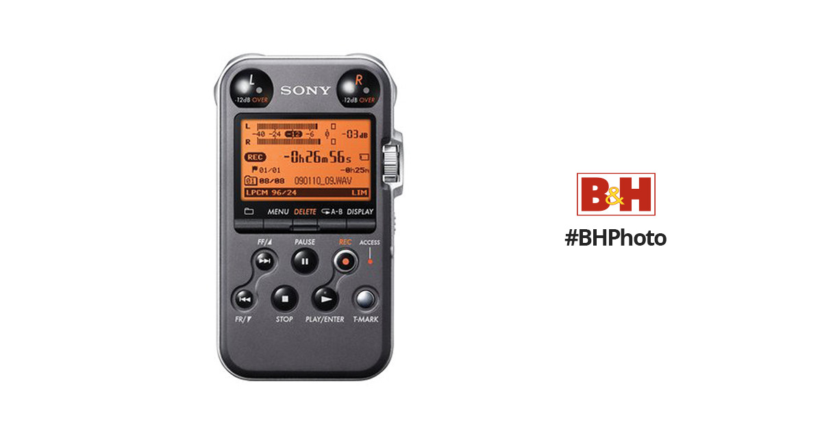 Registratore audio portatile PCM lineare PCM-M10/B - Sony Pro