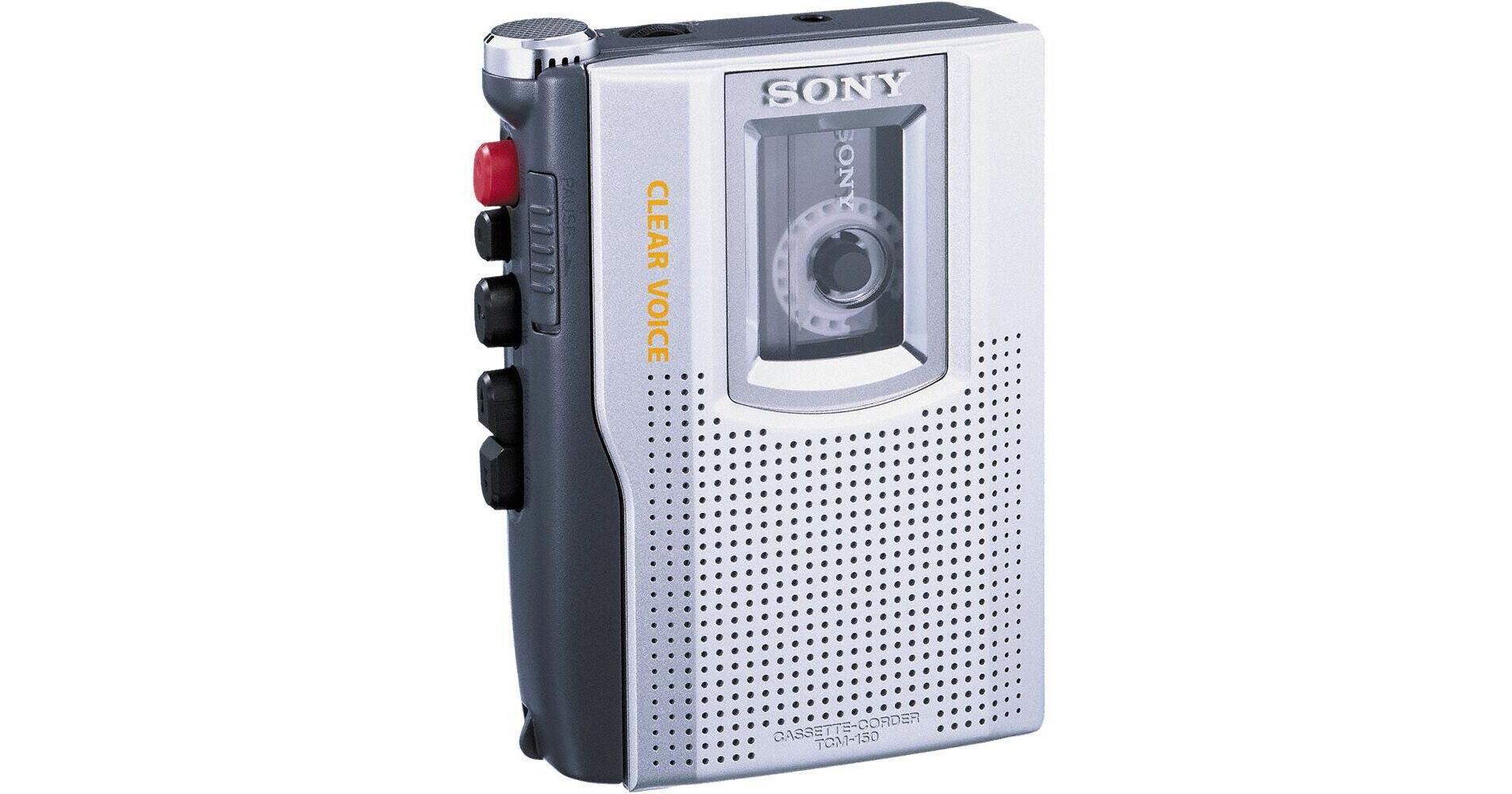 Sony TCM150 Standard Cassette Voice Recorder TCM150 B&H Photo