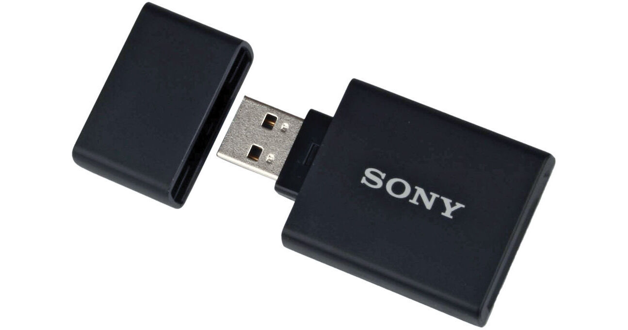 Sony Memory Stick Duo & SD USB Card Reader/Writer MRW68E/D1/181