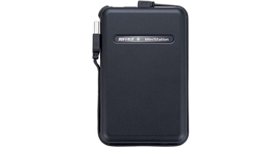 Buffalo 160GB MiniStation TurboUSB Portable Hard Drive HDPF160U2