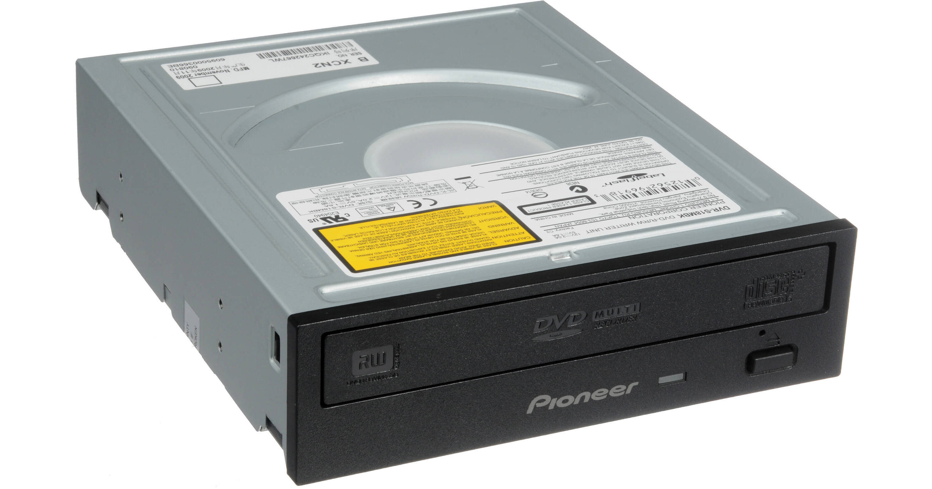 Pioneer Internal DVD/CD Writer DVRS18MBK B&H Photo Video