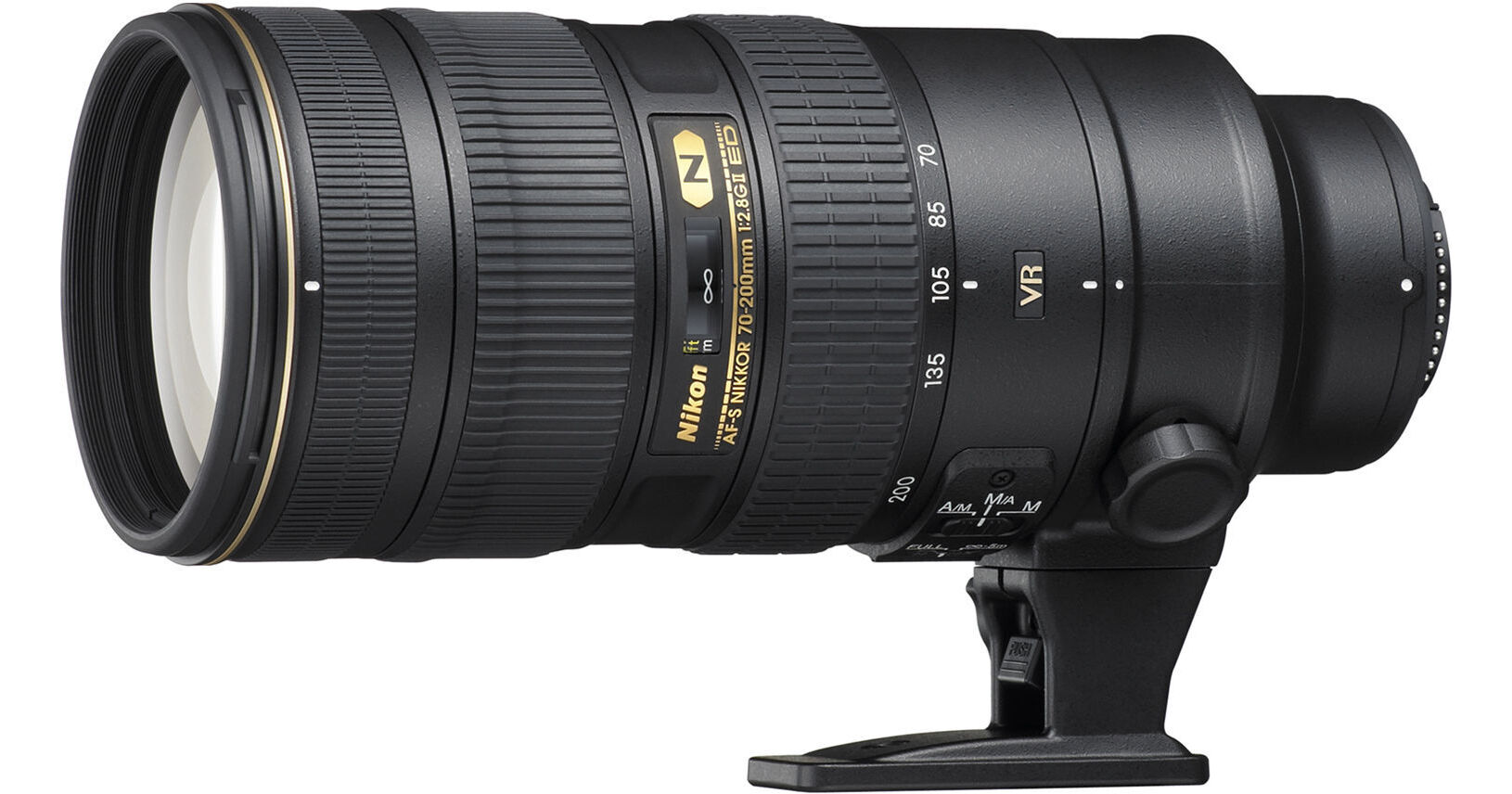 Nikon AF-S NIKKOR 70-200mm f/2.8G ED VR II Lens 2185 B&H Photo