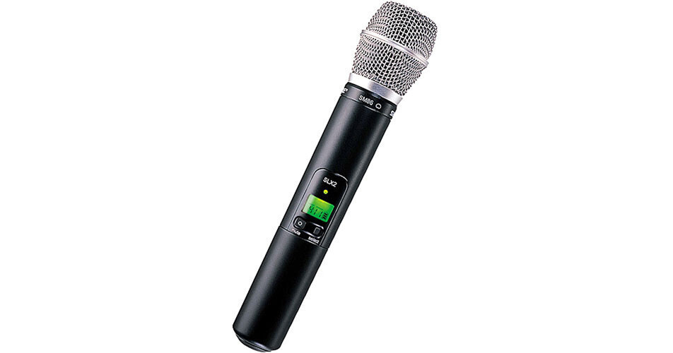 Shure SLX2/SM86 Handheld Wireless Microphone SLX2/SM86G5 B&H