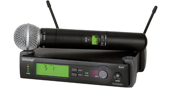 Shure Shure SLX24 BETA58 Wireless Handheld SLX24 BETA58 G5 B H