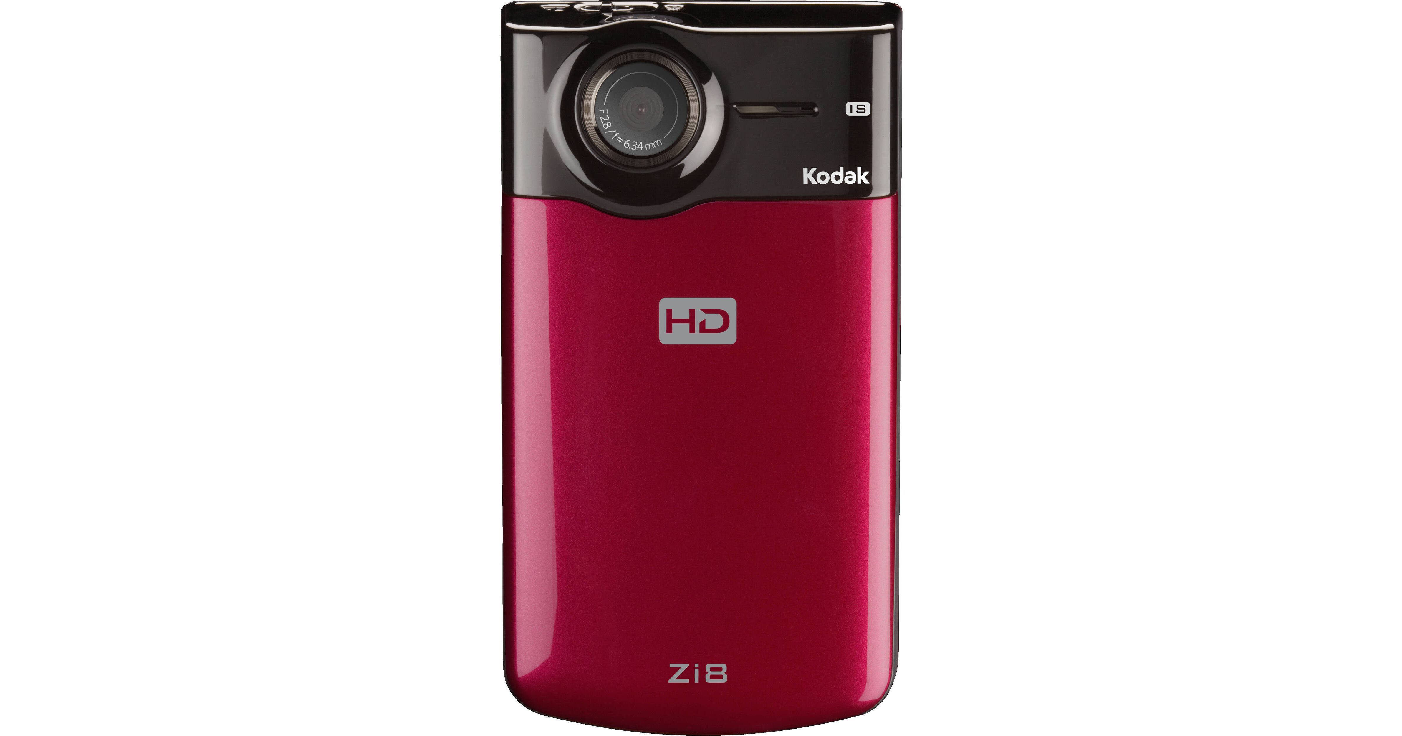 Kodak Zi8 Pocket Video Camera (Raspberry) 1268929 B&H Photo Video