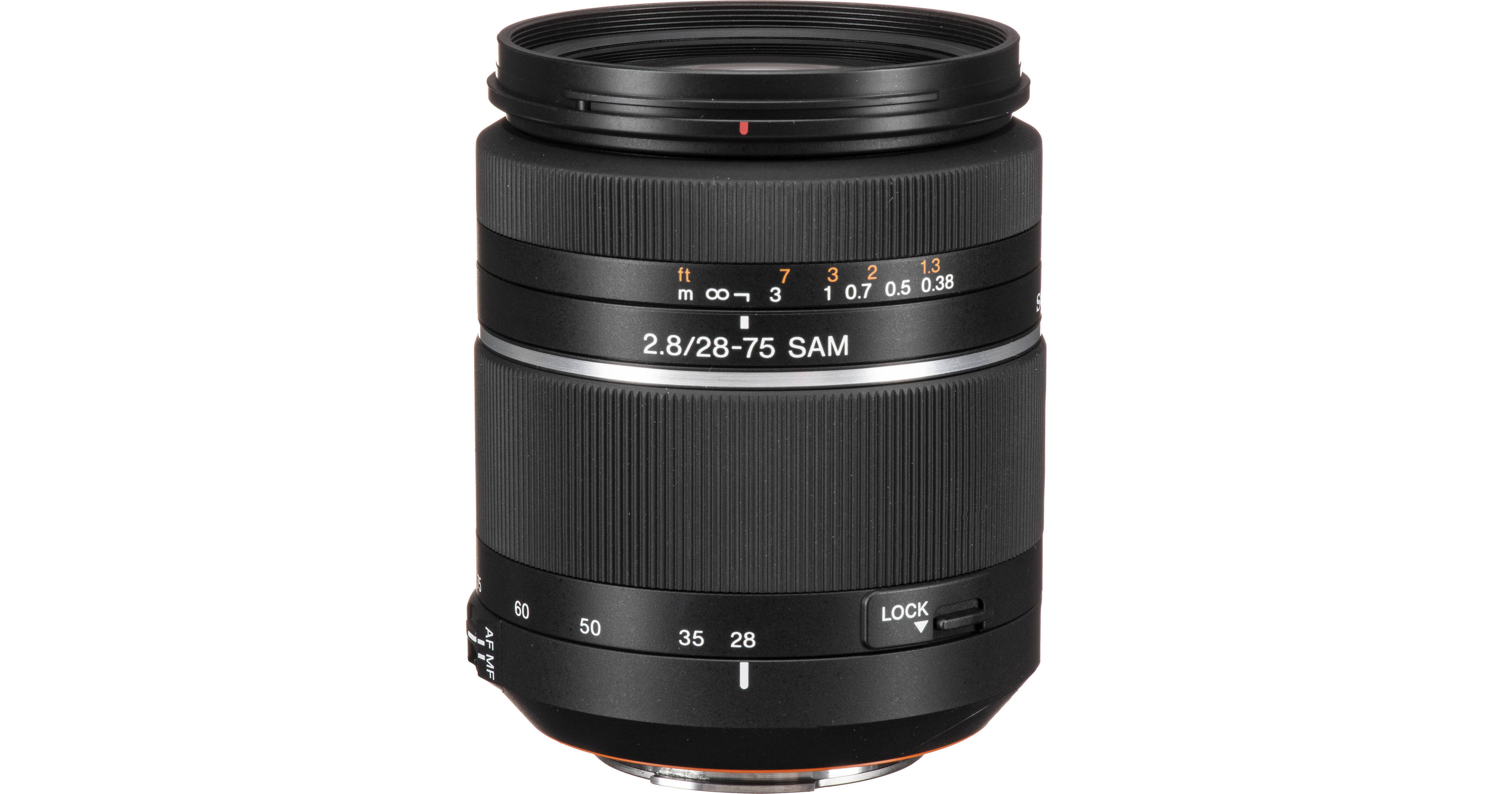 Sony 28-75mm f/2.8 SAM Lens SAL2875 B&H Photo Video