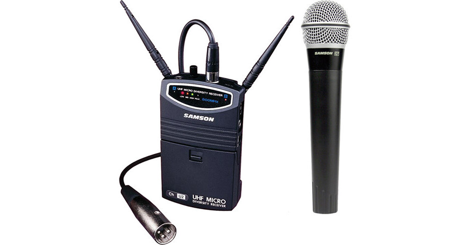 Samson UM1 Portable Handheld Wireless Microphone SW87SHQ7 N5 B H