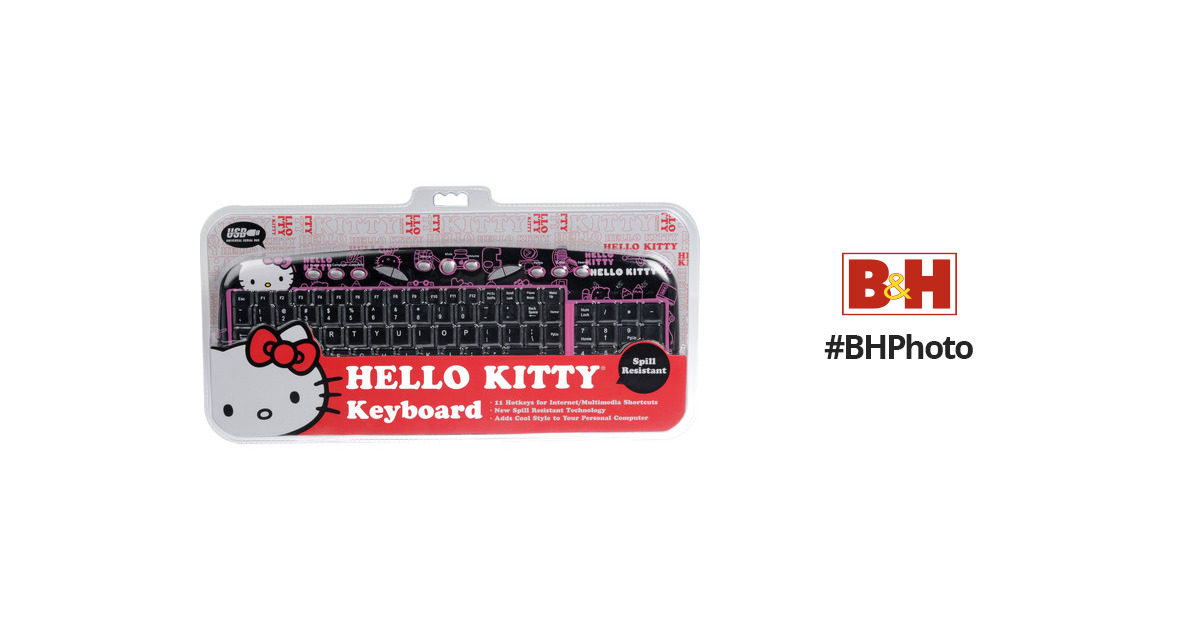 Hello Kitty Hello Kitty Computer Keyboard 90309 B&H Photo Video