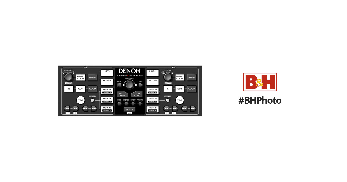 Denon DJ DN-HC1000S - MIDI Sub-Controller DN-HC1000S B&H Photo