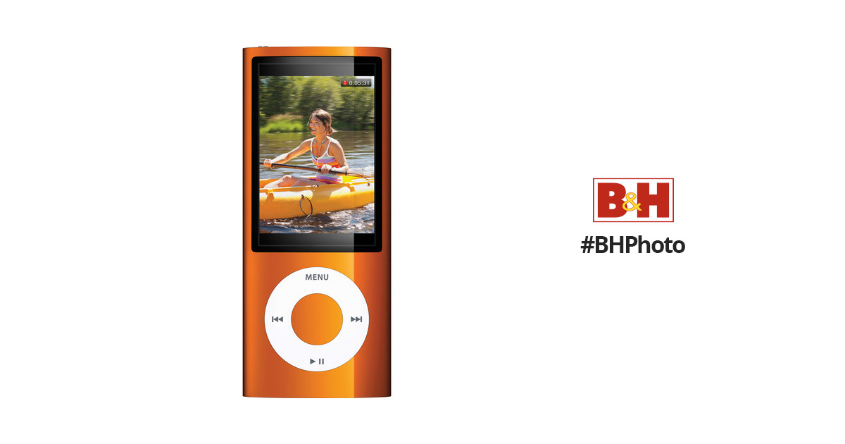 Apple 8GB iPod nano (Orange) MC046LL/A BH Photo Video