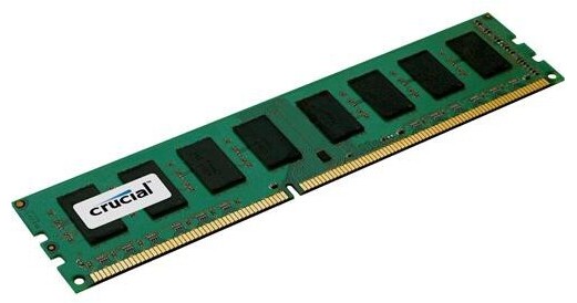 Crucial 4GB 240-Pin DIMM DDR3 PC3-8500 Memory Module