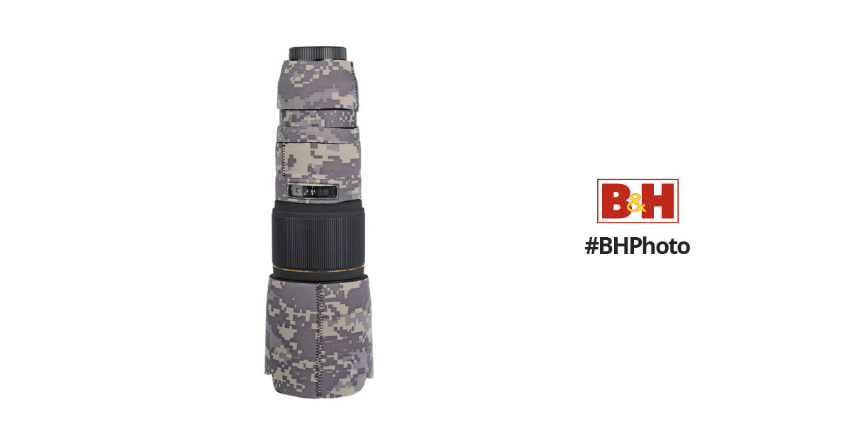 LensCoat Cover for the Sigma 100-300mm f/4 EX DG APO HSM Lens (Digital Army  Camo)
