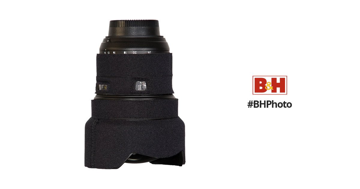 LensCoat Lens Cover for Nikon 14-24mm f/2.8 AF (Black) LCN1424BK