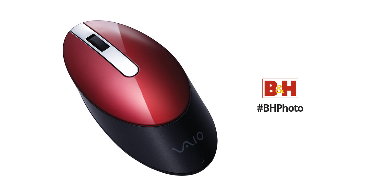 Sony VAIO Bluetooth Laser Mouse for CW Series Red