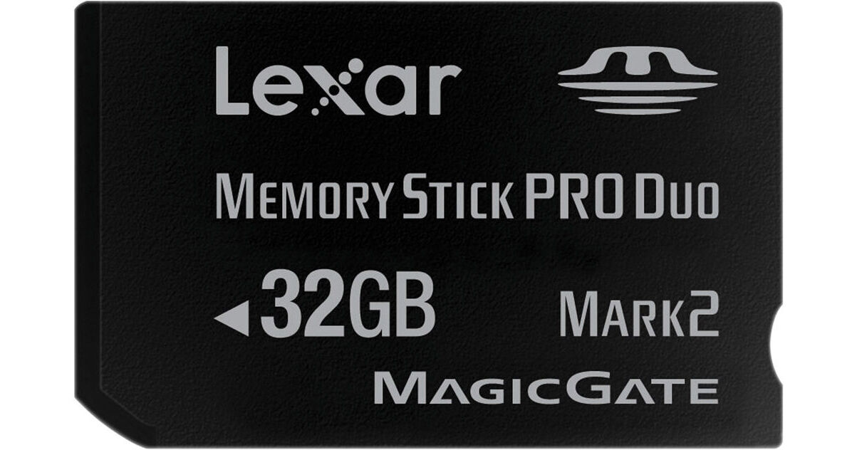 Lexar 32GB Platinum II (40x) Memory Stick PRO Duo LMSPD32GBSBNA