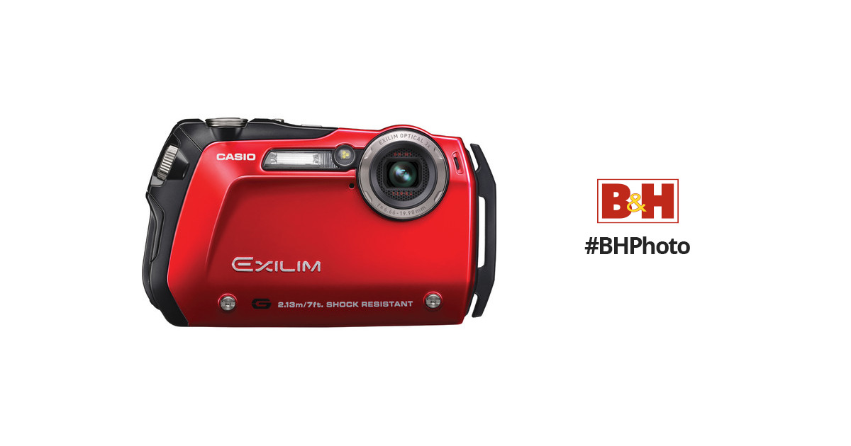 Casio Exilim EX-G1 Digital Camera (Red) 